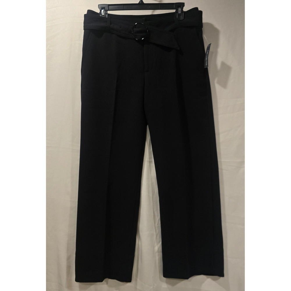 The Limited Black Wide Leg Belted Dress Pants Career Office Size 6‎ - Picture 8 of 11